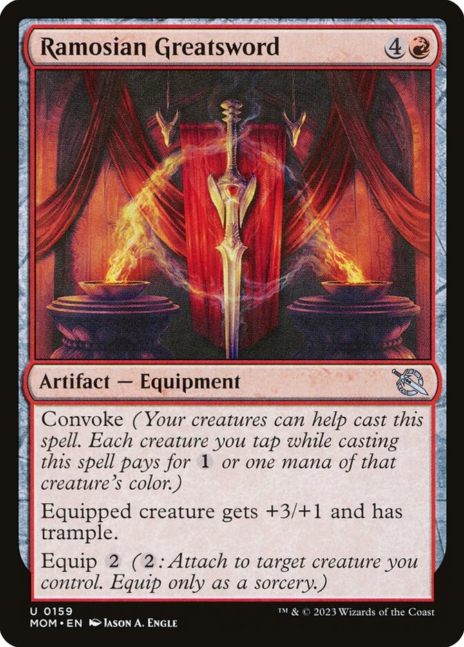 Ramosian Greatsword - (Foil): March of the Machine