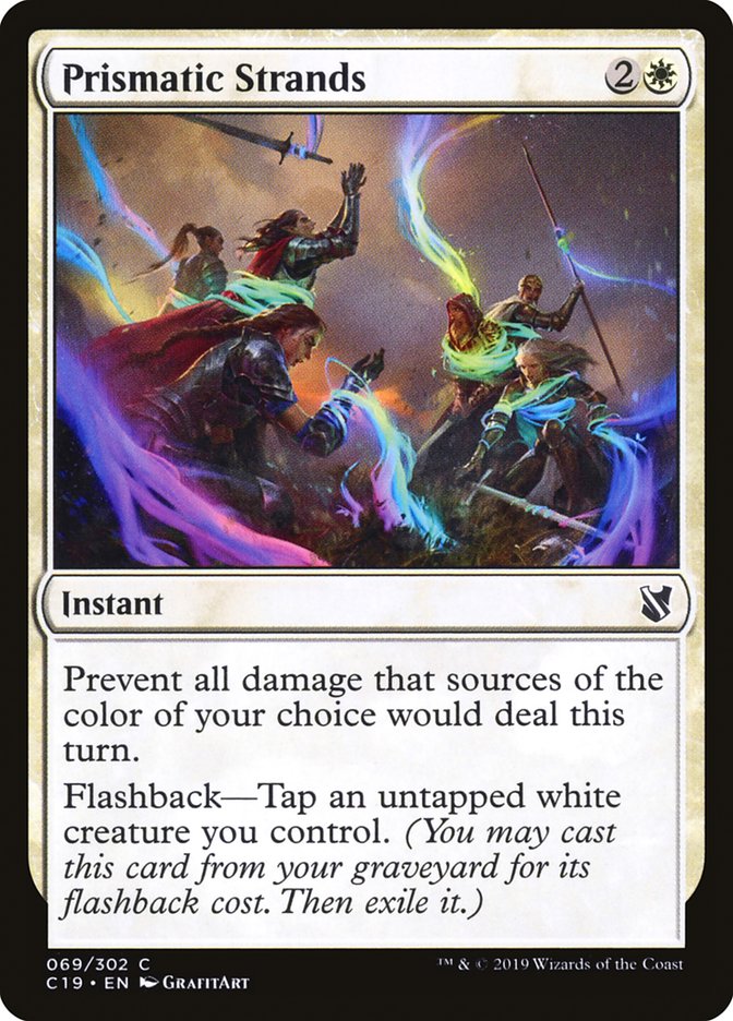Prismatic Strands: Commander 2019