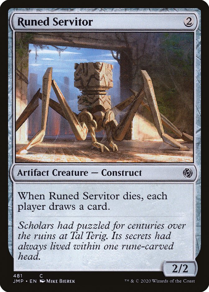 Runed Servitor: Jumpstart