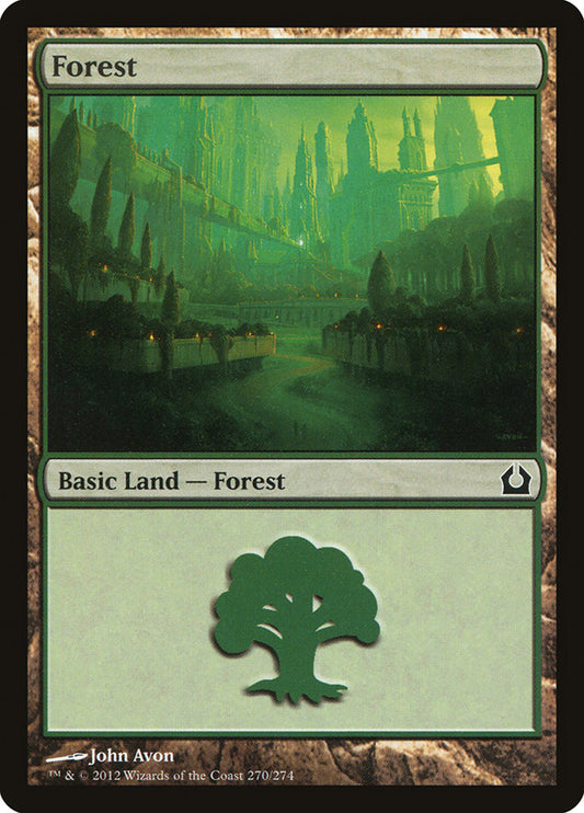 Forest (#270) - (Foil): Return to Ravnica
