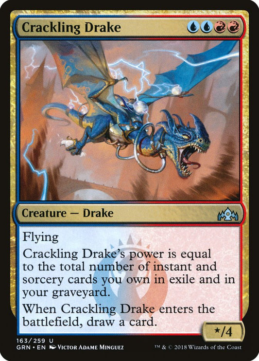Crackling Drake: Guilds of Ravnica