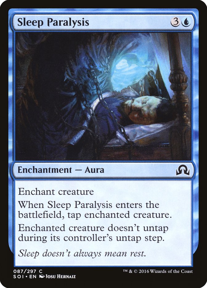 Sleep Paralysis - (Foil): Shadows over Innistrad