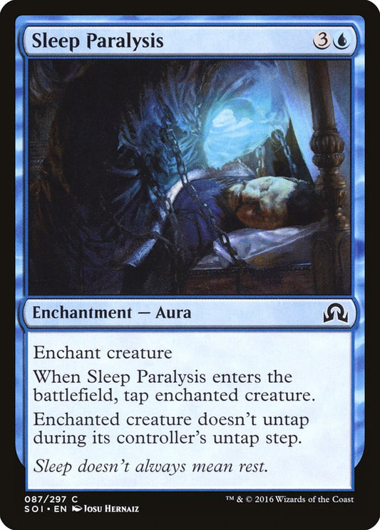 Sleep Paralysis - (Foil): Shadows over Innistrad