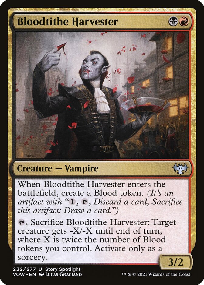 Bloodtithe Harvester - (Foil): Innistrad: Crimson Vow