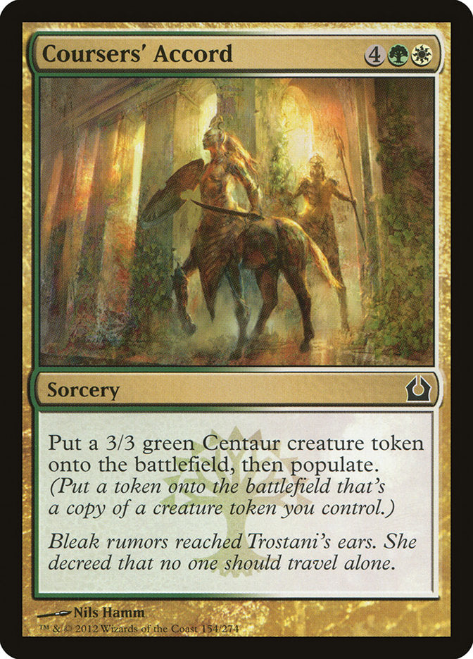Coursers' Accord - (Foil): Return to Ravnica