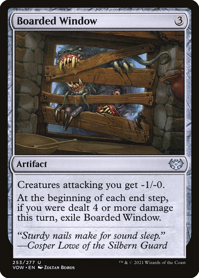 Boarded Window: Innistrad: Crimson Vow