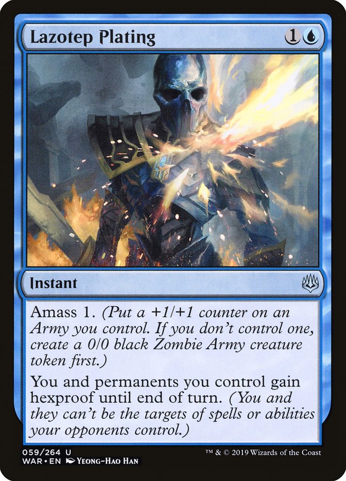 Lazotep Plating - (Foil): War of the Spark