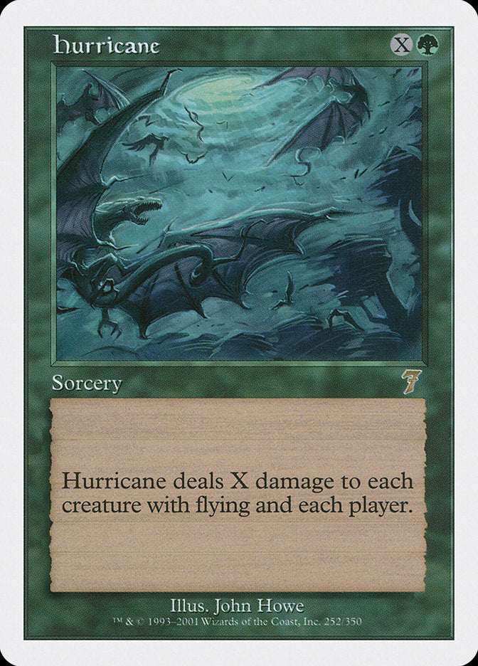 Hurricane - (Foil): Seventh Edition