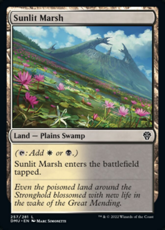 Sunlit Marsh: Dominaria United