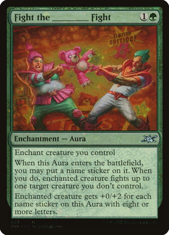 Fight the _____ Fight - (Foil): Unfinity
