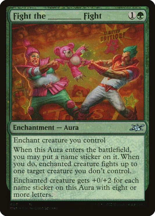 Fight the _____ Fight - (Foil): Unfinity