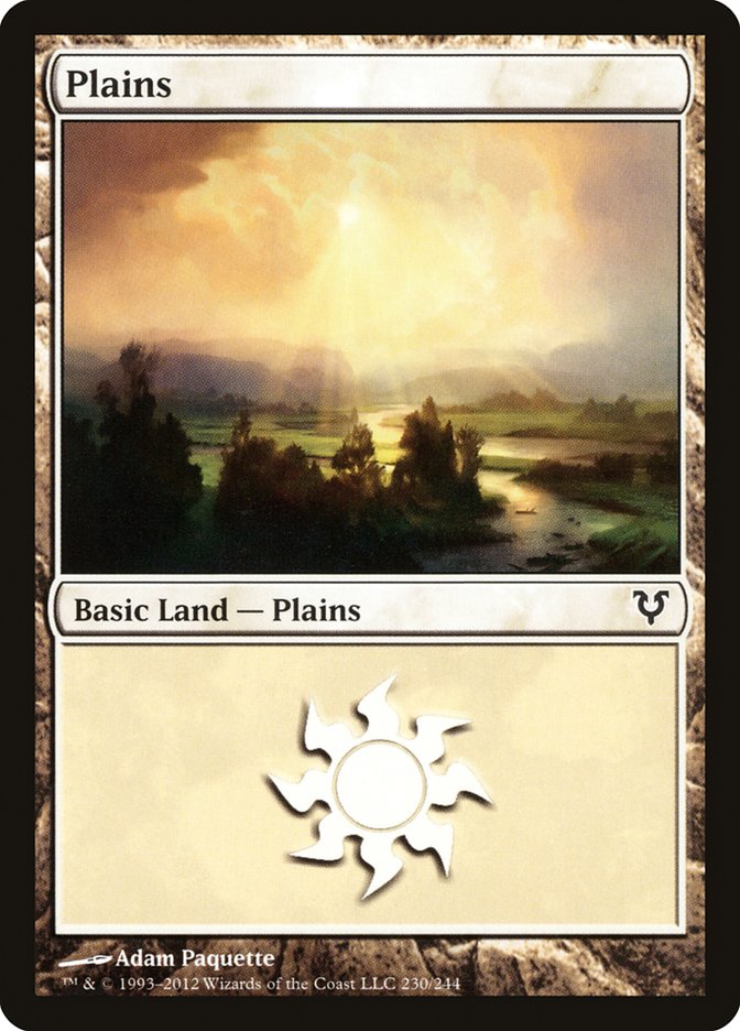 Plains (#230): Avacyn Restored