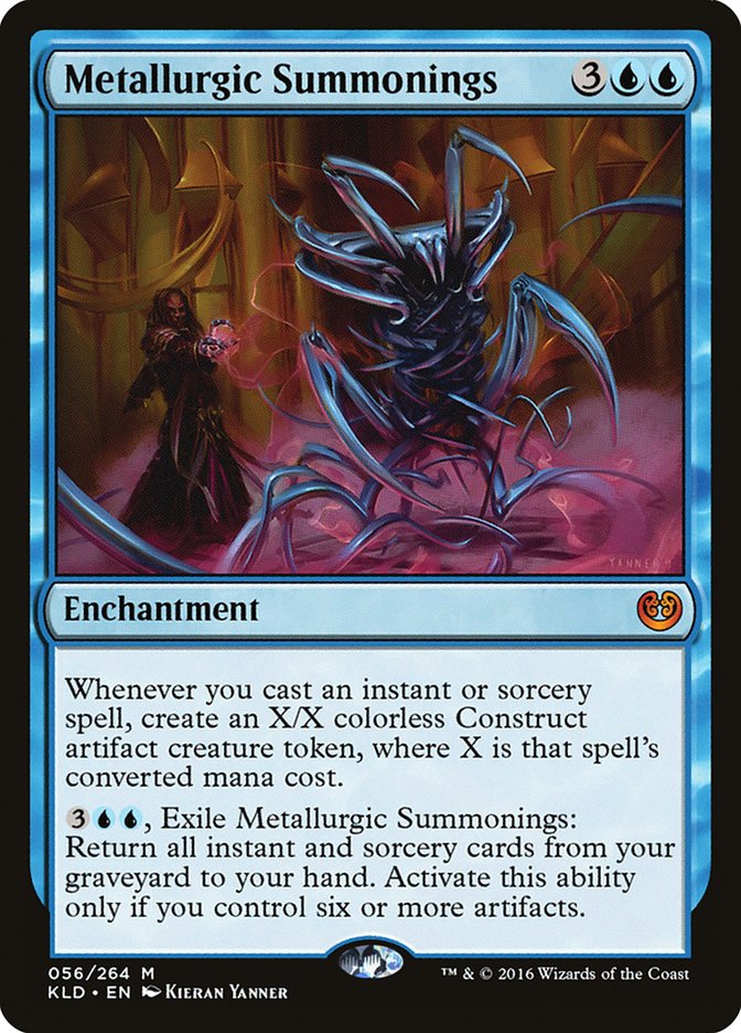 Metallurgic Summonings - (Foil): Kaladesh