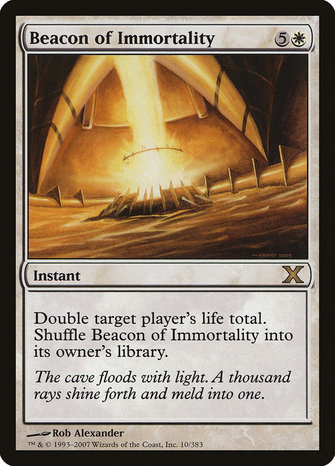 Beacon of Immortality - (Foil): Tenth Edition