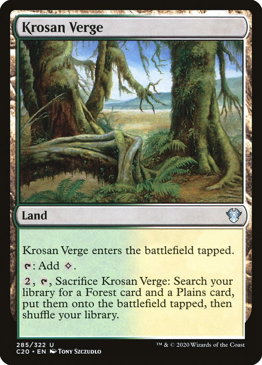 Krosan Verge: Commander 2020