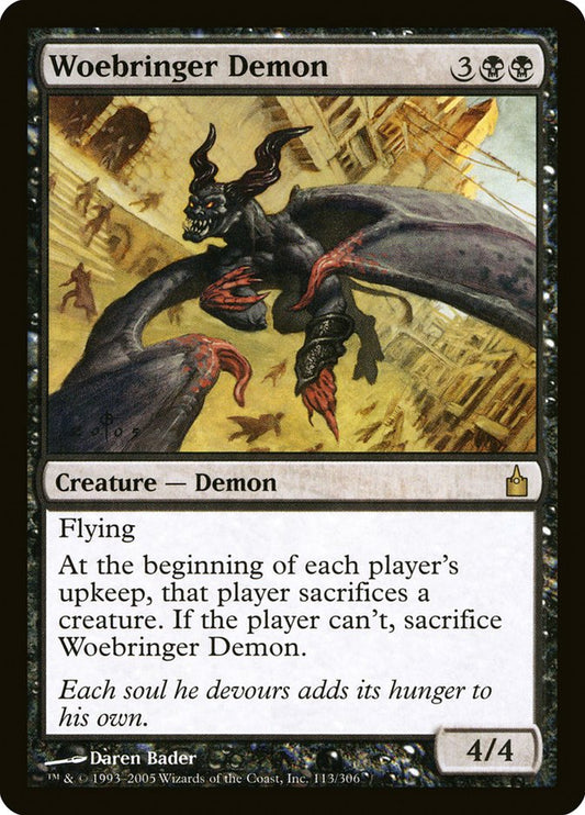 Woebringer Demon: Ravnica: City of Guilds