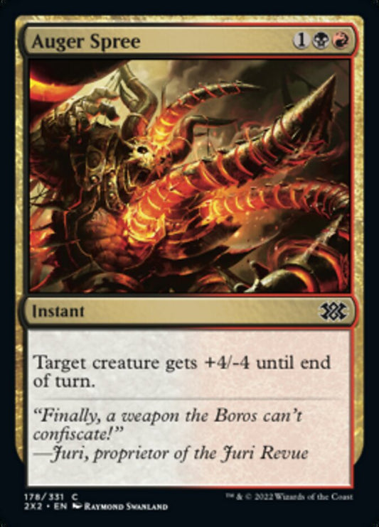 Auger Spree - (Foil): Double Masters 2022