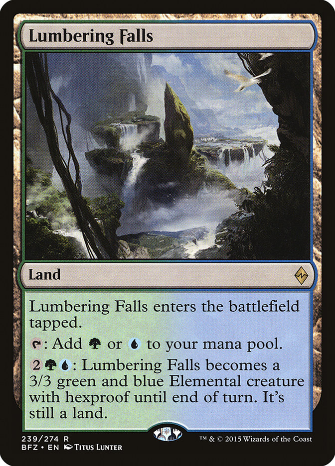 Lumbering Falls: Battle for Zendikar