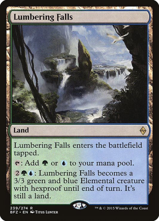 Lumbering Falls: Battle for Zendikar