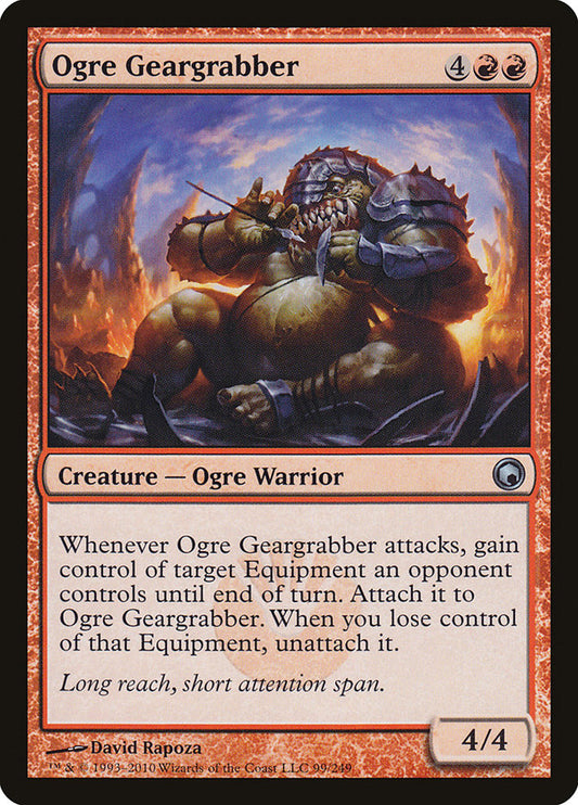 Ogre Geargrabber: Scars of Mirrodin