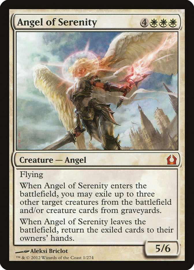Angel of Serenity - (Foil): Return to Ravnica