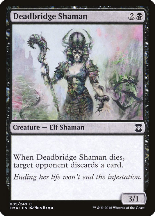 Deadbridge Shaman - (Foil): Eternal Masters