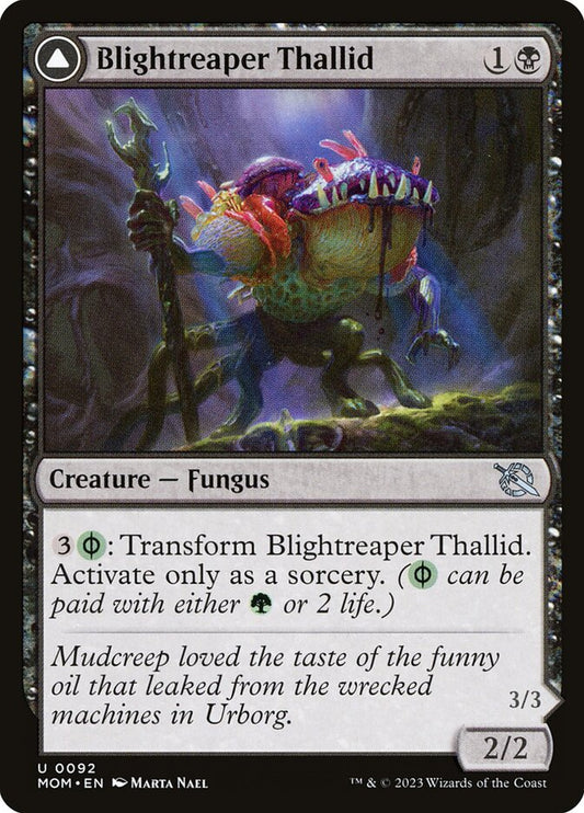 Blightreaper Thallid // Blightsower Thallid - (Foil): March of the Machine