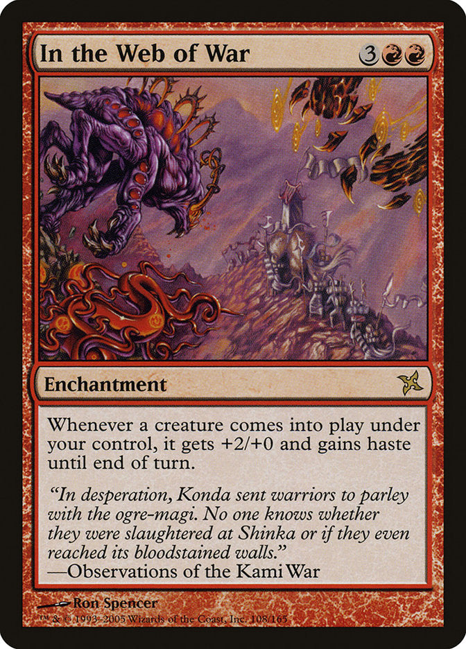 In the Web of War - (Foil): Betrayers of Kamigawa