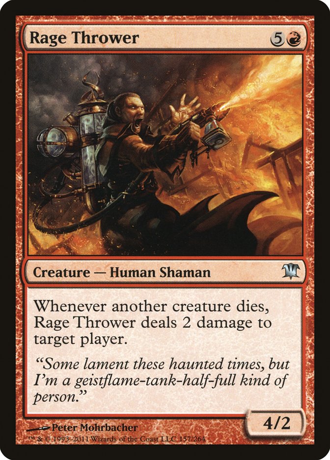 Rage Thrower - (Foil): Innistrad