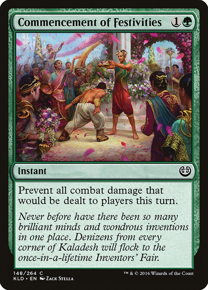 Commencement of Festivities - (Foil): Kaladesh