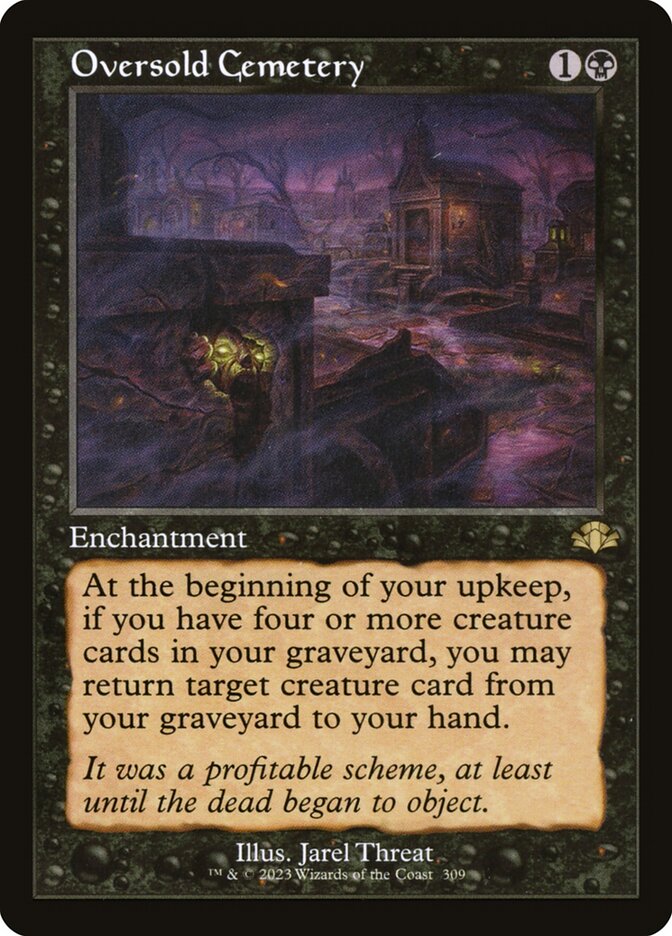 Oversold Cemetery (Retro Frame): Dominaria Remastered