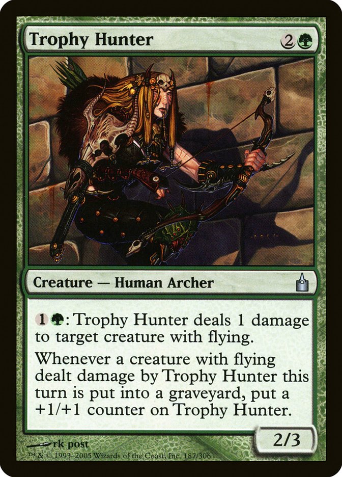 Trophy Hunter - (Foil): Ravnica: City of Guilds