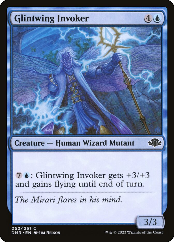 Glintwing Invoker - (Foil): Dominaria Remastered