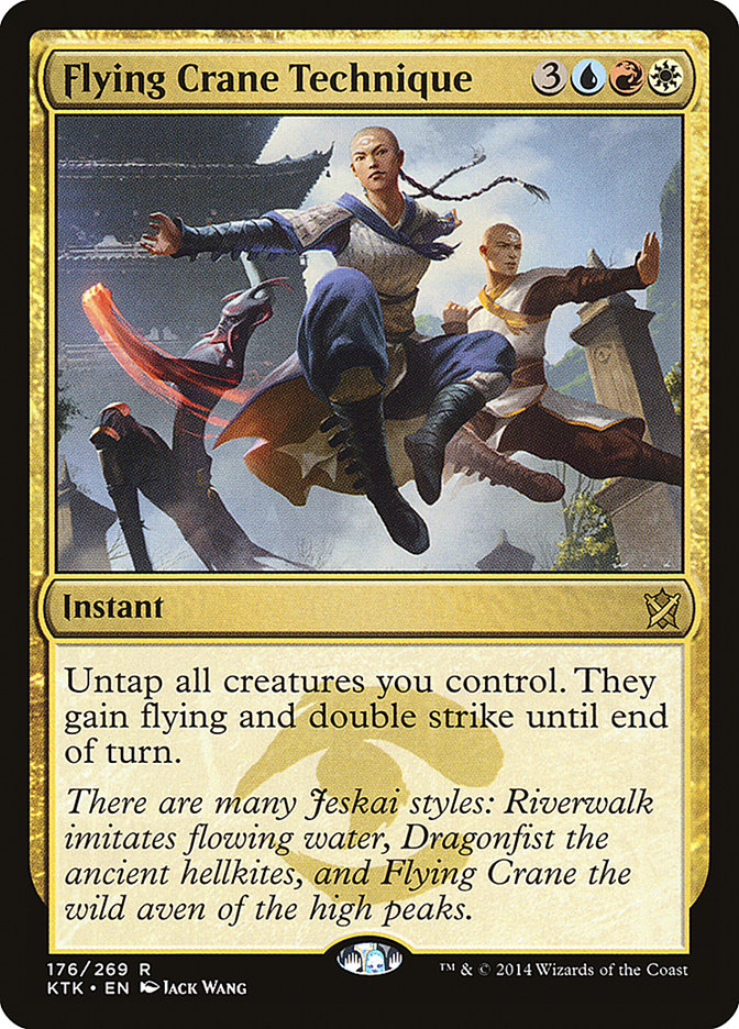 Flying Crane Technique: Khans of Tarkir