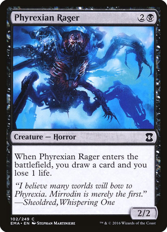 Phyrexian Rager: Eternal Masters