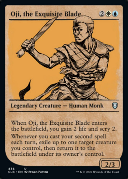 Oji, the Exquisite Blade (Showcase): Commander Legends: Battle for Baldur's Gate