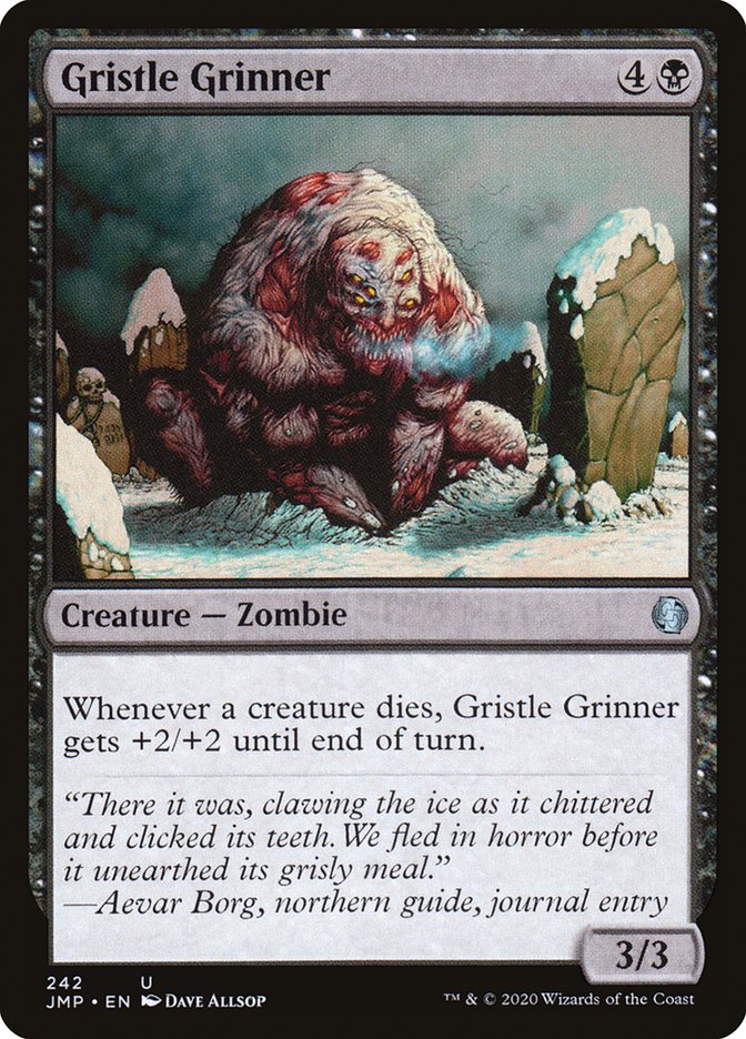 Gristle Grinner: Jumpstart
