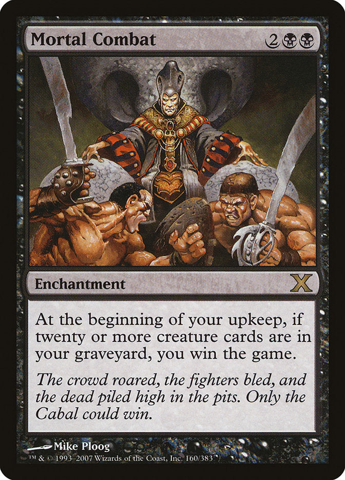 Mortal Combat - (Foil): Tenth Edition