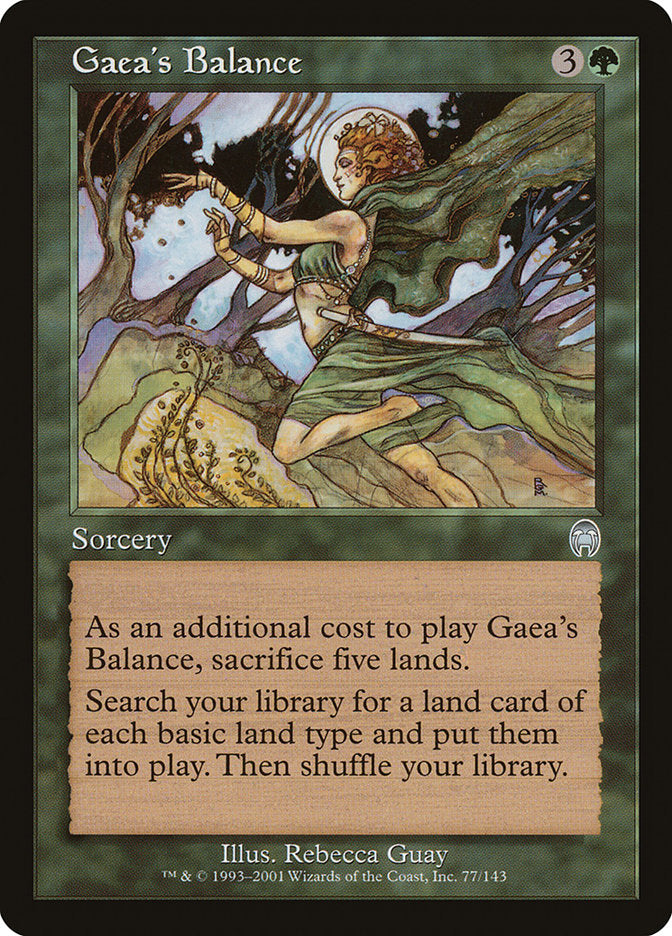 Gaea's Balance - (Foil): Apocalypse