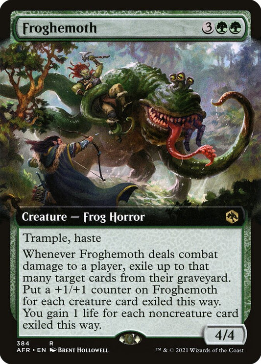 Froghemoth (Extended Art): Adventures in the Forgotten Realms