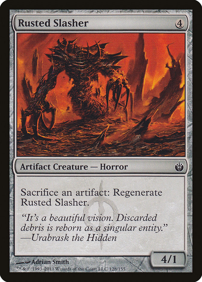 Rusted Slasher: Mirrodin Besieged