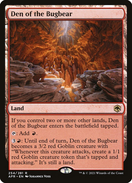 Den of the Bugbear - (Foil): Adventures in the Forgotten Realms