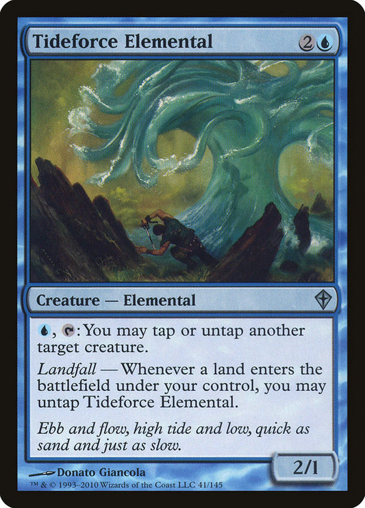 Tideforce Elemental - (Foil): Worldwake