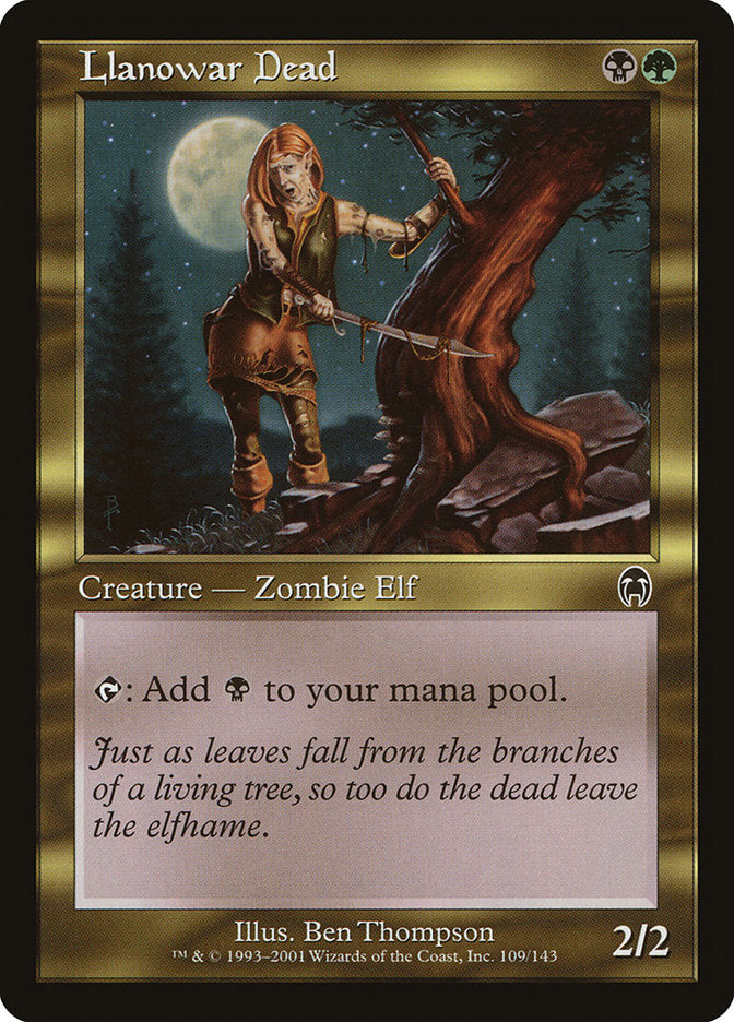 Llanowar Dead - (Foil): Apocalypse