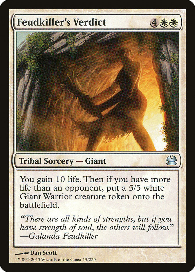 Feudkiller's Verdict: Modern Masters