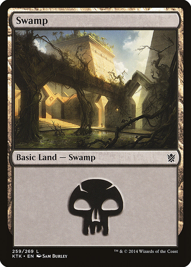Swamp (#259): Khans of Tarkir