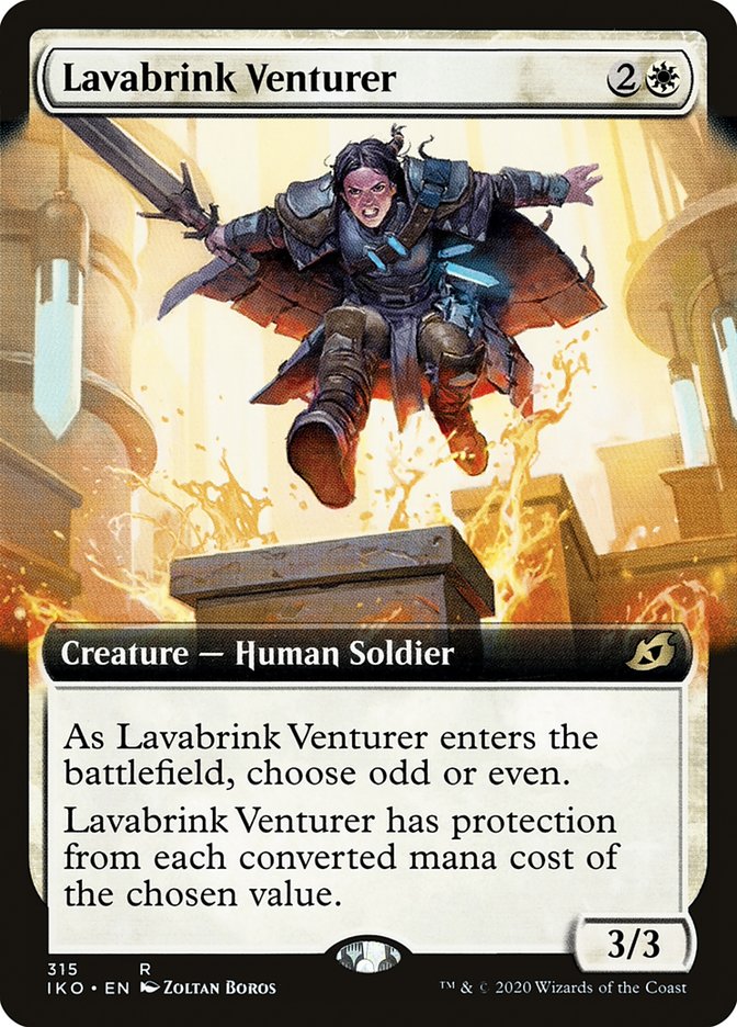 Lavabrink Venturer (Extended Art): Ikoria: Lair of Behemoths