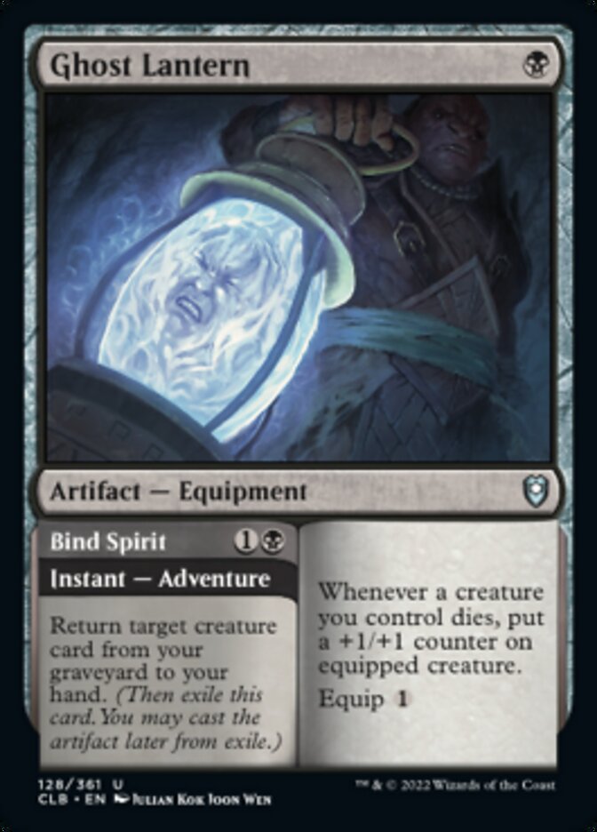 Ghost Lantern // Bind Spirit - (Foil): Commander Legends: Battle for Baldur's Gate