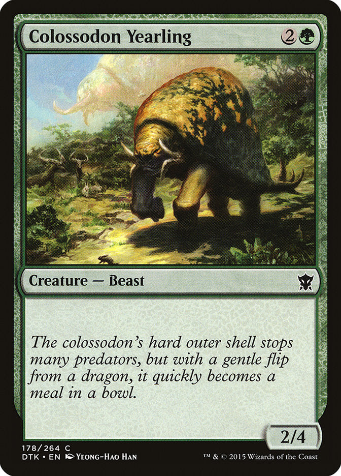 Colossodon Yearling: Dragons of Tarkir