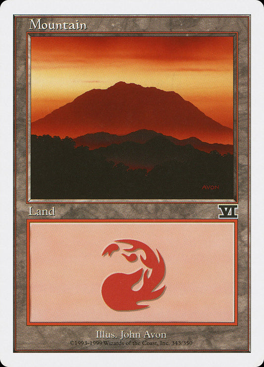 Mountain (#343): Classic Sixth Edition